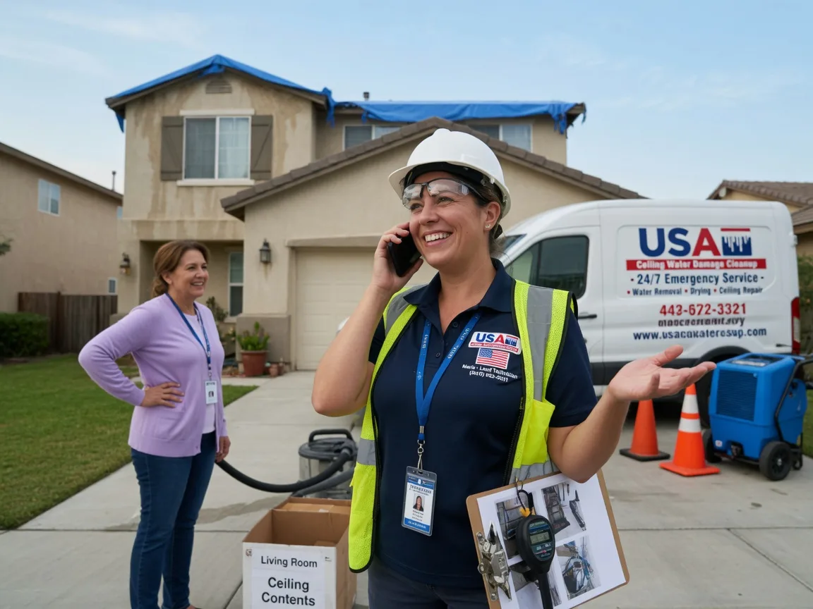 Ceiling Water Damage Restoration Birdseye, IN FAQs